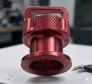 งาน CNC แบบครบวงจร พร้อมการเคลือบผิวแบบอะโนไดซ์ บีดบลาสติ้ง โลโก้แบบกำหนดเอง ผลิตภัณฑ์กลึง CNC - Product Image 1