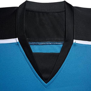 Maillots de hockey sublimés, design personnalisé, broderie de logo, vêtements de hockey, uniformes, maillot réversible, style hockey sur glace - Product Image 3