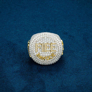 Anillo de Moissanita con Diseño de Diamantes, Anillo de Plata 925 con Incrustaciones de Diamantes, Anillo de Moda Hip Hop, Joyería de Lujo, Regalo para Hombres y Mujeres - Product Image 2