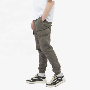 Skinny Slim Fit Lightweight High Quality Cotton <b>Cargo</b> <b>Pants</b> Men Streetwear Custom Outdoor <b>Working</b> Sweatpants Trousers - Product Image 1