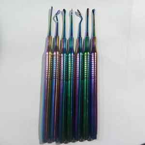 Herramientas de Resina Compuesta para Rellenos, Mango Grueso, Cabeza Recubierta de Titanio, Instrumento de Restauración Dental - Product Image 4