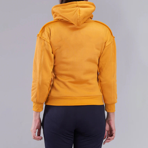 Sweat à capuche pour femme, streetwear d'hiver, imprimé, brodé, personnalisé, de haute qualité, 100% coton, molleton côtelé, pull à poche, couleur unie - Product Image 2