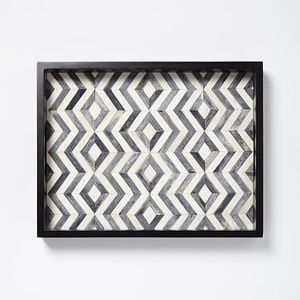 ถาดฝังกระดูกดีไซน์งานฝีมือหลากสีสัน ถาดเสิร์ฟฝังกระดูกพร้อมหูจับ ถาดตกแต่ง ราคาโรงงานที่ดีที่สุด - Product Image 2