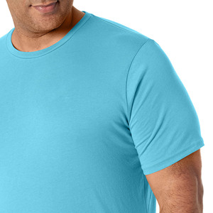 Custom Men's T-Shirts Blank <b>Box</b> Cut 250 300 Gsm Heavyweight 100% Cotton Oversize <b>Drop</b> Shoulder Boxy Fit Crop T Shirts For Men - Product Image 6