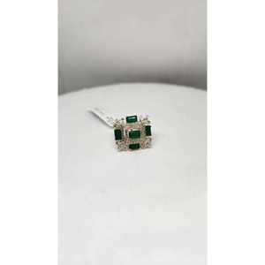 Bague de fiançailles en or 14 carats de haute qualité, diamant naturel de clarté SI, certifiée IGI, plaquée rhodium, bijoux de luxe pour femmes - Product Image 5