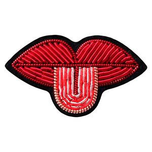 Broche de Estrella Hecho a Mano Personalizado, Bordado con Cuentas de Hilo Metálico, Chapado en Aleación de Cobre, Lujoso, Artesanal, de Moda, para Bodas y Niños - Product Image 4