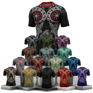 เสื้อยืดออกกำลังกายคุณภาพพรีเมียมราคาส่งถูก ทนทาน ป้องกันรังสียูวี รับผลิตแบบ OEM ODM - Product Image 1