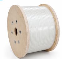 Semua Pipa FRP Berongga Dielektrik Anti-Petir Anti-EMI, Batang Fiberglass Berongga yang Kuat untuk Kabel Serat Komunikasi Daya ADSS.