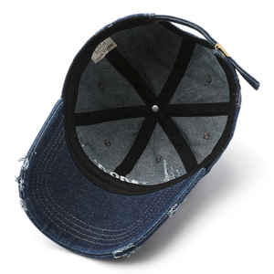 Gorra de béisbol vintage japonesa para hombre, estilo vaquero deportivo, lavada, con letras bordadas, protección solar para viajes y uso urbano. - Product Image 6