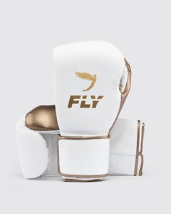 Gants de boxe à lacets de haute qualité en cuir de vachette véritable, imperméables et légers pour l'entraînement en extérieur - Product Image 1
