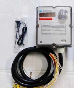 Télécommande radio sans fil 12 vitesses simples, bouton-poussoir + 1 bouton d'arrêt + 1 bouton marche, IP-65, portée 100 m, alimentation AC/DC avec verrouillage et clé - Product Image 3