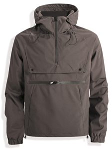 2026 High Quality <b>Men's</b> Loose Design Custom Logo <b>Pullover</b> Hoodies With Half Zip-up Closure Plain <b>Pullover</b> Quarter Zip Hoodies - Product Image 3