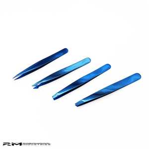 <b>Pink</b> Stainless Steel Pointed Tip Eyebrow Tweezers <b>Set</b> Durable Modern Grooming <b>Tools</b> - Product Image 6
