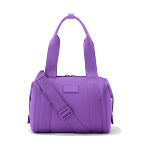 Pastel Blue Travel Duffel <b>Bag</b> Soft Neoprene Water Resistant Gym <b>Holdall</b> <b>Weekend</b> Carry-On <b>Bag</b> - Product Image 4