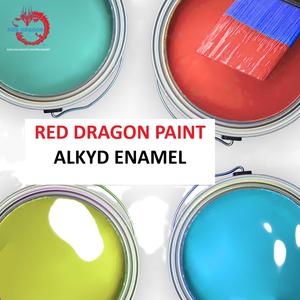 Peinture Red Dragon Thai Khang Alkyd Émail Liquide pour Bateaux Marquage Routier Structures en Acier Galvanisé - pour Usage Maritime - Product Image 2