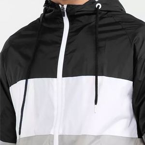 Chaqueta Cortavientos Impermeable para Hombre con Logotipo Personalizado, Chaqueta de Invierno con Capucha, Transpirable, Ropa de Calle para Exteriores, Chaqueta Ligera de Lona para Hombre - Product Image 5