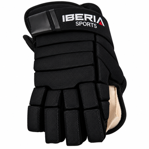 Guantes de Hockey sobre Hielo Negros Personalizados IBERIA Premium con Acolchado Protector, Guantes para Jugadores de Hockey, Venta al Por Mayor OEM - Product Image 4