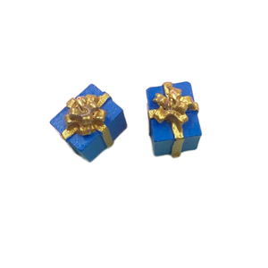 Pendentifs et breloques à la mode de style renne classique bleu pour les fêtes d'enfants et les mariages Collection de boîtes cadeaux - Product Image 1