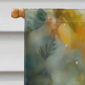 Gran Multicolor Porche Manga Poste Decorativo Patio Banner Obra DE ARTE Tigre blanco Tamaño DE LA CASA Colgante de pared Poliéster Banderas Categoría - Product Image 3