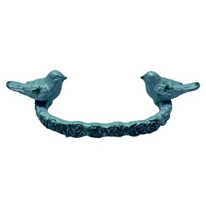 Ceramic Bird Drawer Pull <b>Rustic</b> Design Novelty Shape Furniture Handle Home Office Decor Durable - Product Image 3