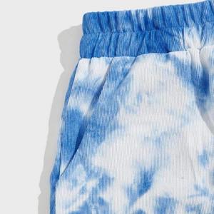 Custom Men's Polyester/Cotton Eco-Friendly Breathable Quick Dry Casual Summer Streetwear Elastic Waist <b>Shorts</b> Bulk Wholesale - Product Image 3