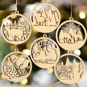 Artisan Metal Christmas Hanging Decor Handmade Festive Ornament For Christmas Tree Home Wall Door <b>Window</b> And Holiday Decoration - Product Image 5