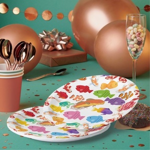 Assiettes de service écologiques pour banquets, événements et fonctions en plein air, assiettes rondes de 9 pouces pour traiteurs et organisateurs d'événements 2026 - Product Image 1