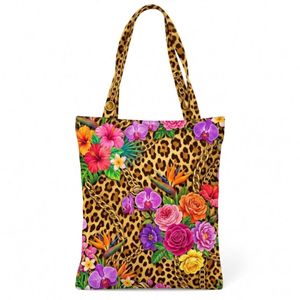 White Rose Gold Marble Sublimation Tote Bag Canvas Strong Handles Casual Carryall Sublimation Tote Bags - Product Image 6