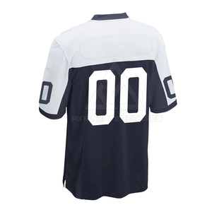 เสื้อฟุตบอลแบบกำหนดเองสำหรับผู้ชาย ดีไซน์ทันสมัย ระบายอากาศได้ดี เนื้อผ้านุ่มสบาย เหมาะสำหรับทีมและลีก - Product Image 4