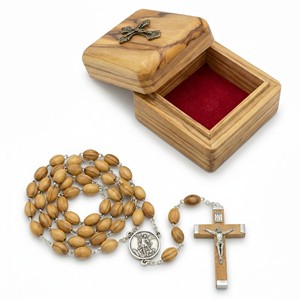Boîte à chapelets en bambou artisanale avec motif croix - Vente en gros depuis l'Inde - Product Image 5