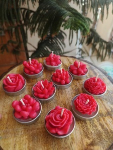 Velas de Cera de Soja Premium, Ecológicas, Hechas a Mano, Aromáticas, Decorativas para Navidad, Año Nuevo Chino, Diwali, Acción de Gracias - Product Image 4