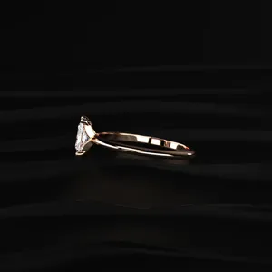 Radiant Cut Engagement <b>Ring</b> For Women With IGI Certified VVS-VS Clarity Buy Direct From <b>Indian</b> Trusted Supplier - Product Image 5