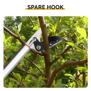 Potatore Telescopico in Alluminio Leggero a Lunga Portata per Giardino, Raccoglitore di Frutta, Tagliarami con Asta Telescopica Personalizzabile OEM - Product Image 4