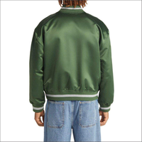 Veste en molleton de haute qualité pour homme avec manches en cuir véritable, col montant, logo avant écologique, imperméable et respirante