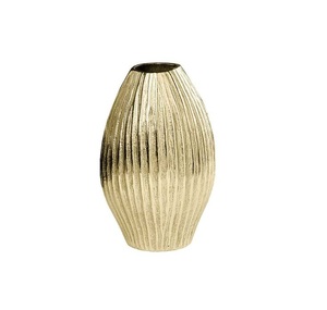 Wholesale Custom Modern Aluminium Gold-plated/Silver Tabletop Flower <b>Vases</b> Indoor Home Wedding & Christmas Decor <b>Small</b> Luxury - Product Image 1