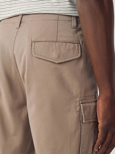 Pantalones Cortos Cargo para Hombre, Cintura Media, Algodón Sólido, Casuales, Personalizados, con Bolsillos, Tejido Transpirable, Cierre de Botones - Product Image 6