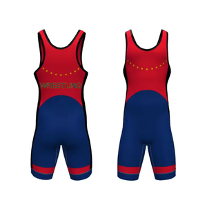 One-piece Wrestling <b>Singlet</b> <b>for</b> <b>Men</b> Custom Transparent Polyester Quick-Dry O-Neck Bodysuit Overalls Body Wear Uniform - Product Image 3