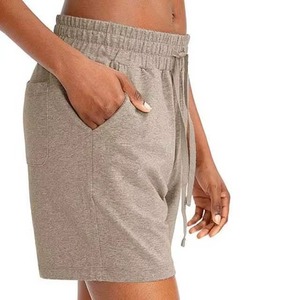 Wholesale Custom Sweat <b>Shorts</b> for Women Gym Casual <b>Fleece</b> <b>Shorts</b> Made for Comfortable Active Wear Perfect for Women - Product Image 3