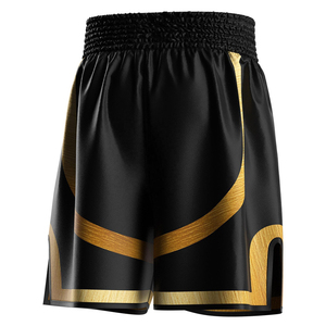Pantalones Cortos de Boxeo para Hombre de Alta Calidad para Noche de Combate - 100% Poliéster, Ligeros, Transpirables, de Secado Rápido, Duraderos, Diseño Personalizable - Product Image 2