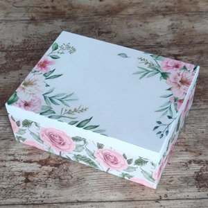 Boîte en bois imprimée à motif géométrique, boîte à bijoux abstraite, boîte de rangement en bois imprimée pour décoration de bureau moderne, vente en gros - Product Image 3