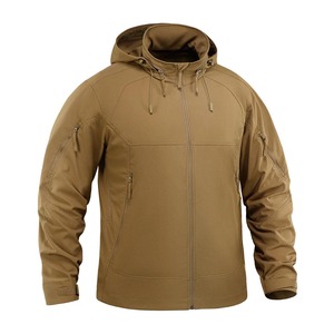 Professional Manufacturer <b>Men's</b> Hooded Outdoor Softshell <b>Jacket</b> <b>Waterproof</b> Windproof Breathable Quick Dry Sherpa <b>Lined</b> Winter - Product Image 3