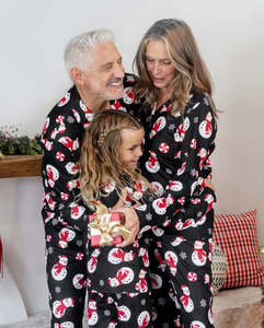 Women <b>Christmas</b> Tracksuit Set Custom Print <b>Long</b> <b>Sleeve</b> <b>Top</b> Pants Cozy Winter Pajama Loungewear Set Festive Family <b>Christmas</b> Set - Product Image 5