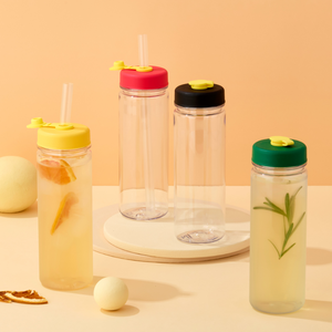 Bottiglia d'Acqua in Plastica Personalizzata con Stampa Serigrafica, Design Minimalista in Tritan, Antigoccia, Portatile, per Uso Promozionale - Product Image 6