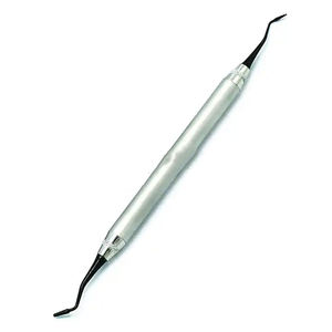 Raspador Dental Manual con Empuñadura Moleteada Plateada, Instrumento Clase I, Shuja Surgico - Product Image 6