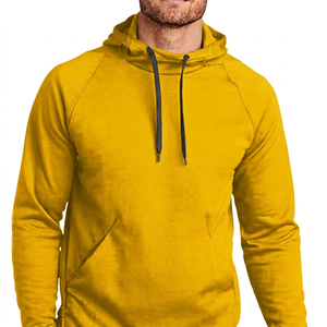 Sweat à capuche pour homme, coupe classique, en polyester/coton tissé, avec logo personnalisé imprimé, idéal pour l'automne, étiquette et marque personnalisées OEM - Product Image 6
