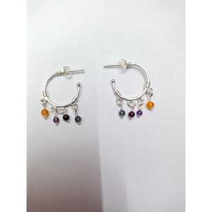 Boucles d'oreilles décontractées en argent sterling 925 de belle marque Bijoux de mode - Product Image 1
