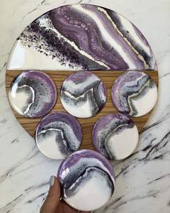 Sous-verres en résine de haute qualité pour restaurants, hôtels, cafés et l'industrie hôtelière, disponibles à prix compétitif - Product Image 1