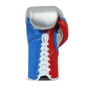 Guantes de Boxeo Personalizados con Logotipo, Guantes de Kickboxing con Cordones de Cuero, Duraderos, Transpirables, Equipo de Protección de Muay Thai - Product Image 3