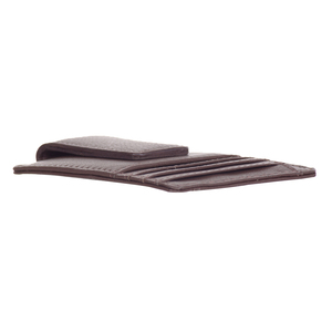 Cartera de Cuero Genuino con Cierre Magnético, Ventana Transparente para Tarjetas de Crédito y Billetes, Porta Identificación Deslizante, Cartera Inteligente con Clip para Hombre - Product Image 5