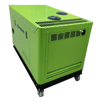 Groupes électrogènes silencieux à essence 5KW 8KW 10KW 15KW 20KW 25KW 50/60Hz, générateur au biogaz 220/400V pour chantier de construction